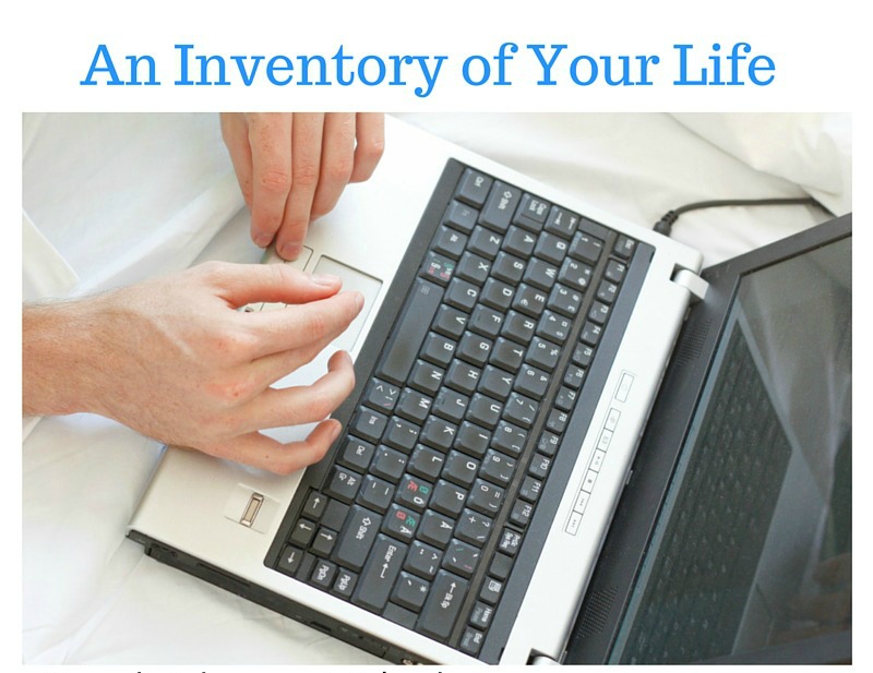 An Inventory of Your Life Create and Babble