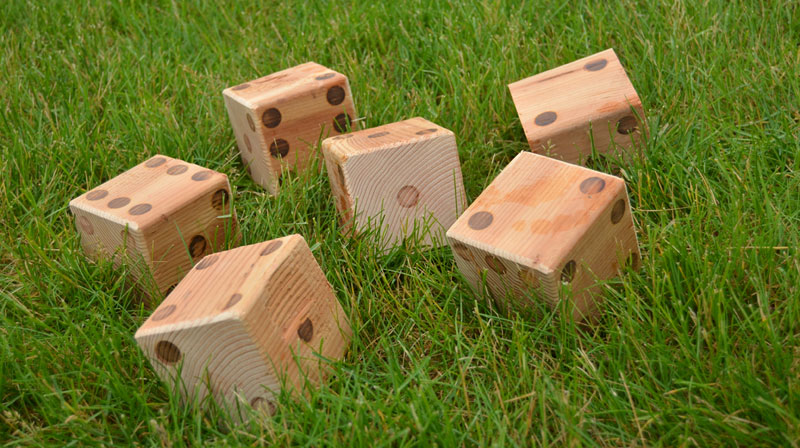 learn how to make lawn dice