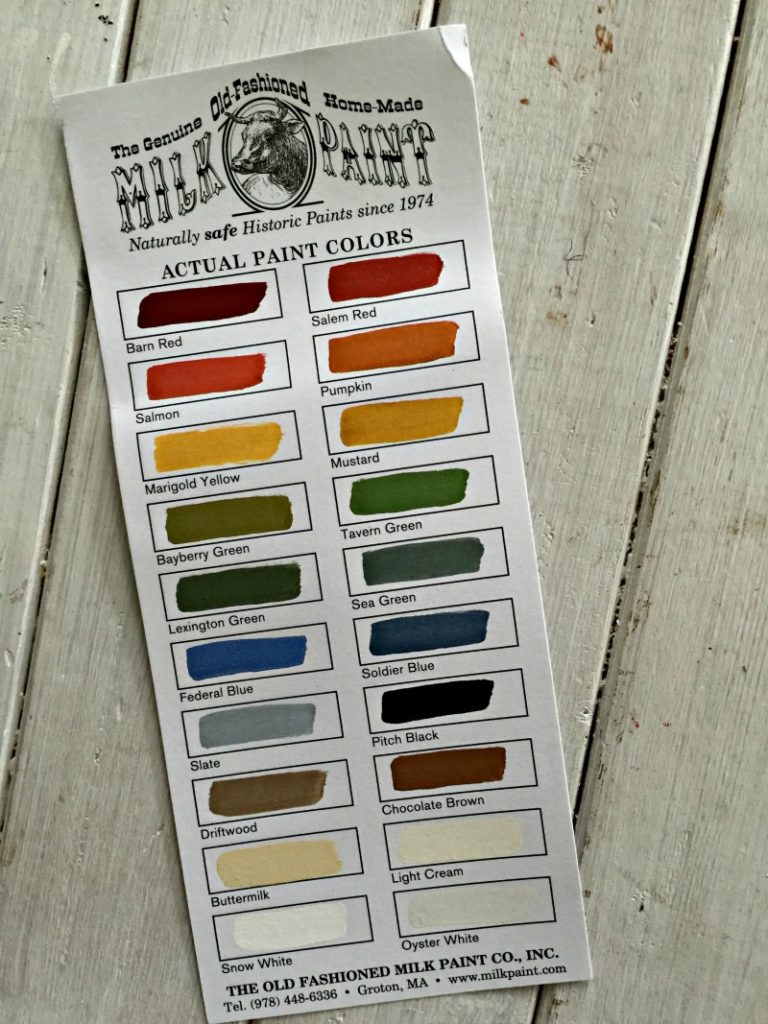 Milk Paint Colors