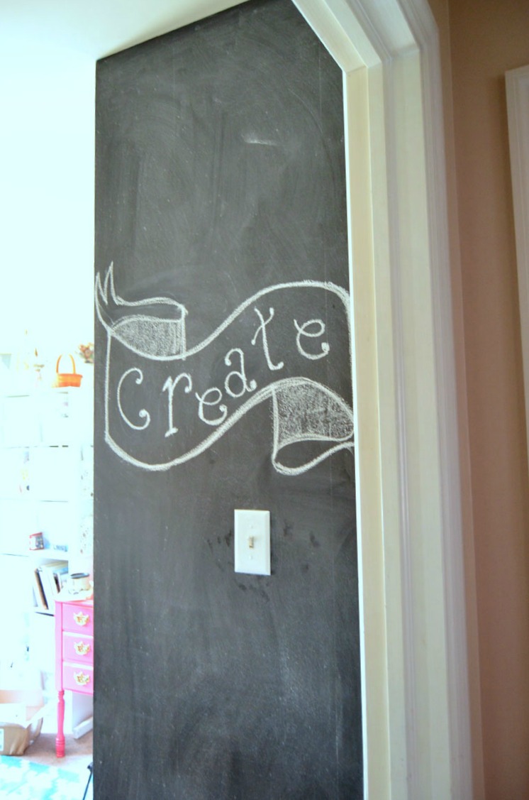 Create a Chalkboard Wall