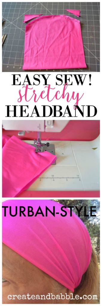 how to make turban style headbands