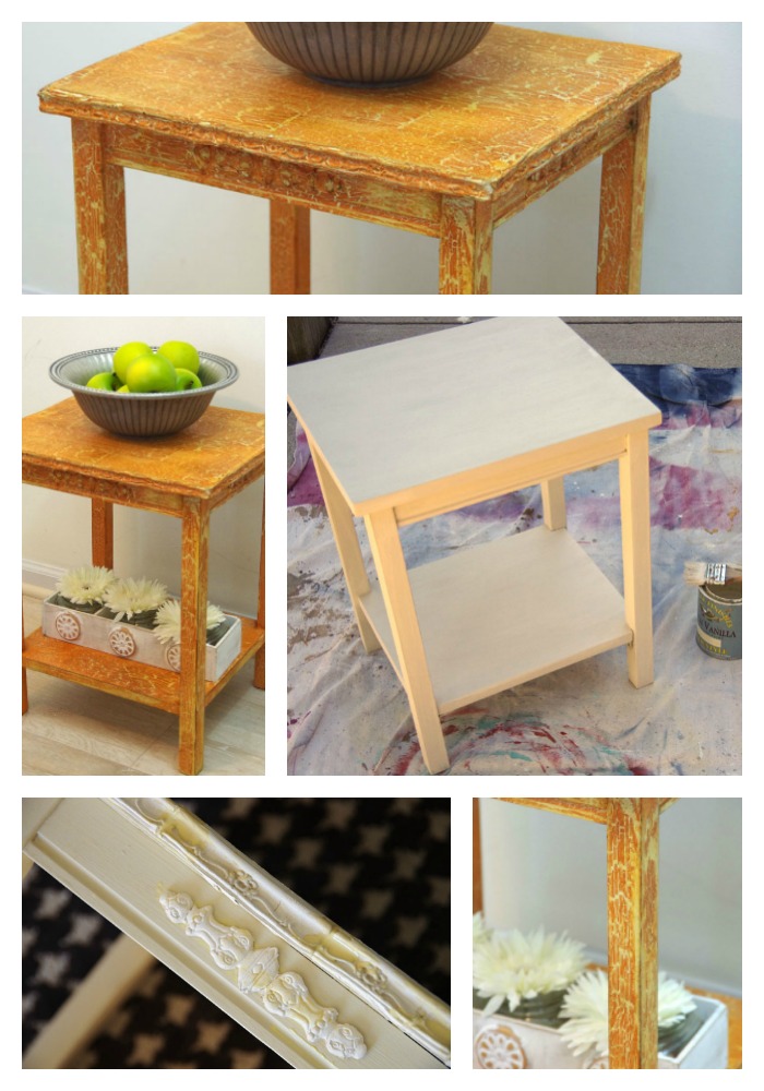 how to antique unfinished furniture in six steps