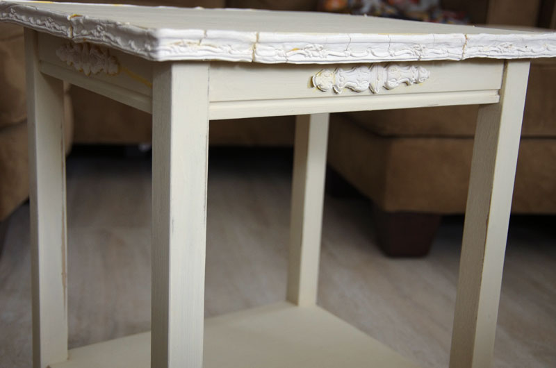 how to antique unfinished furniture in six steps