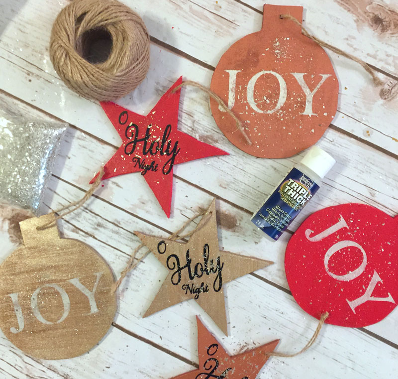 Handmade Wooden Christmas Ornaments