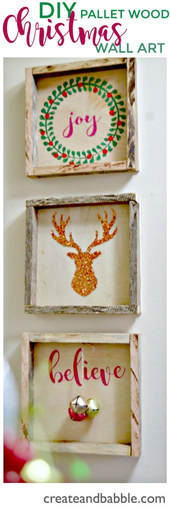 wood christmas wall decor