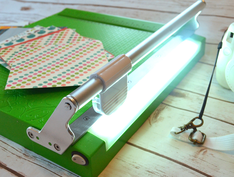 LED Light on CutterPillar Pro paper trimmer