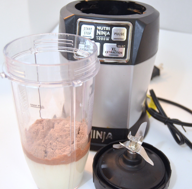 put wet ingredients in the blender jar first