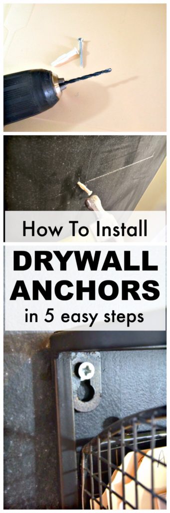 How to install drywall hangers. Learn how to hang up anything on your walls with this easy-to-follow step by step tutorial. Learn how to install drywall anchors in five easy steps