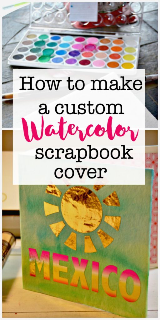 How to Make a Custom Watercolor Photobook Cover