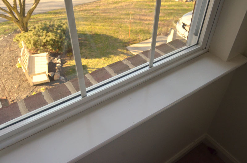 How to Clean Window Sills and Window Tracks