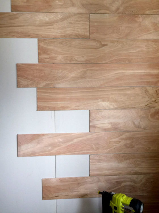 DIY Wood Planks Walls StepbyStep Tutorial