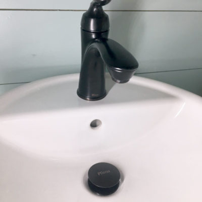 New Powder Room & Pfister Faucet Review