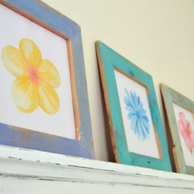 How To Make Farmhouse Style Pallet Wood Frames