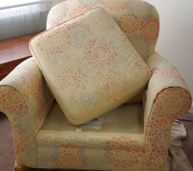 diy how to paint upholstered furniture