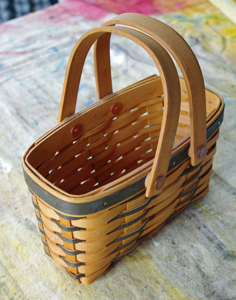 Decorating with baskets for Fall