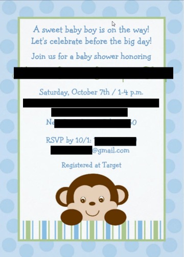 its a boy banner monkeys