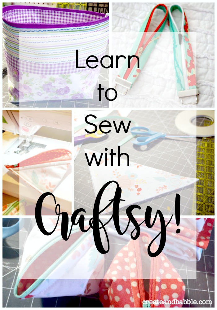 Learn to Sew with Craftsy