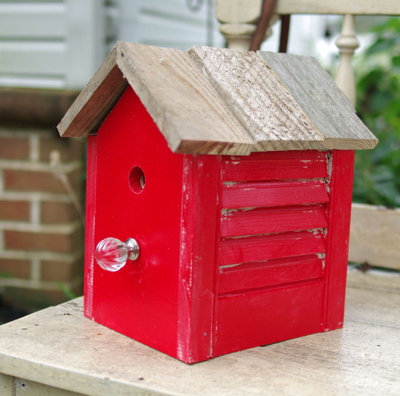 Upcycled Thrift Store Shutter