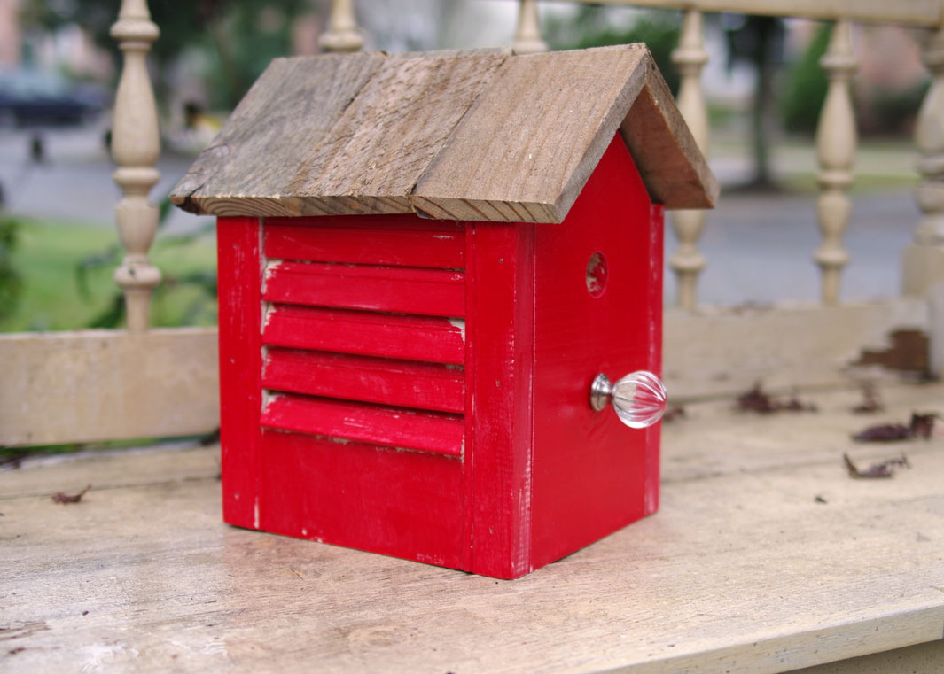 Upcycled Thrift Store Shutter