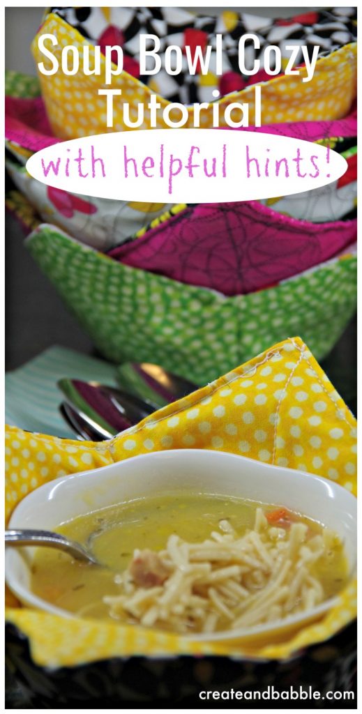 How to Make a Microwaveable Soup Bowl Pot Holder