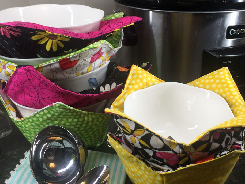 Microwave Pot Holders - Large (3 Fabric Options)