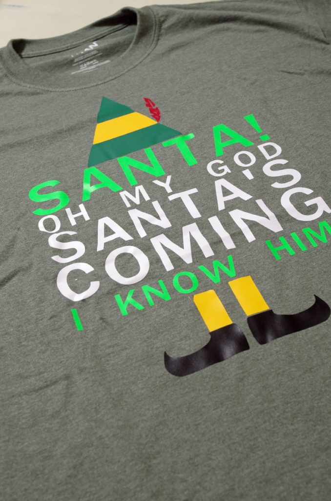 How to Make Elf Movie Tee Shirts Create and Babble