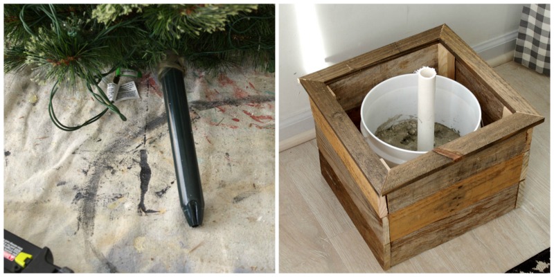 DIY Pallet Wood Christmas Tree box
