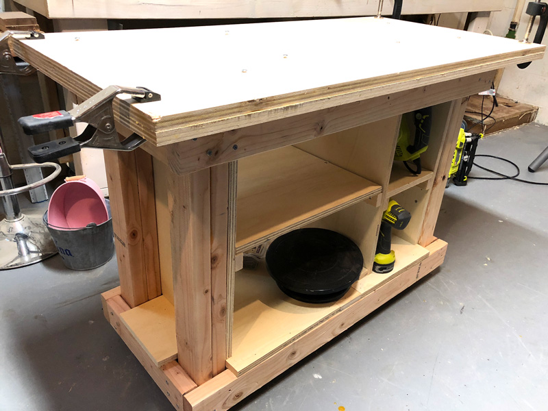 simple DIY workbench