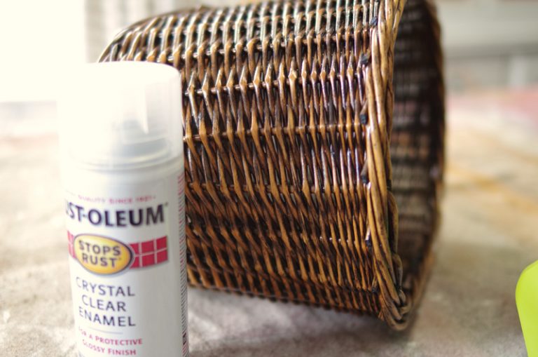 How to Age Wicker Baskets Create and Babble
