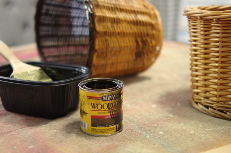 How to Age Wicker Baskets Create and Babble