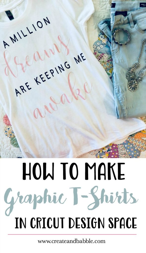 How to Make Graphic T-Shirts in Cricut Design Space