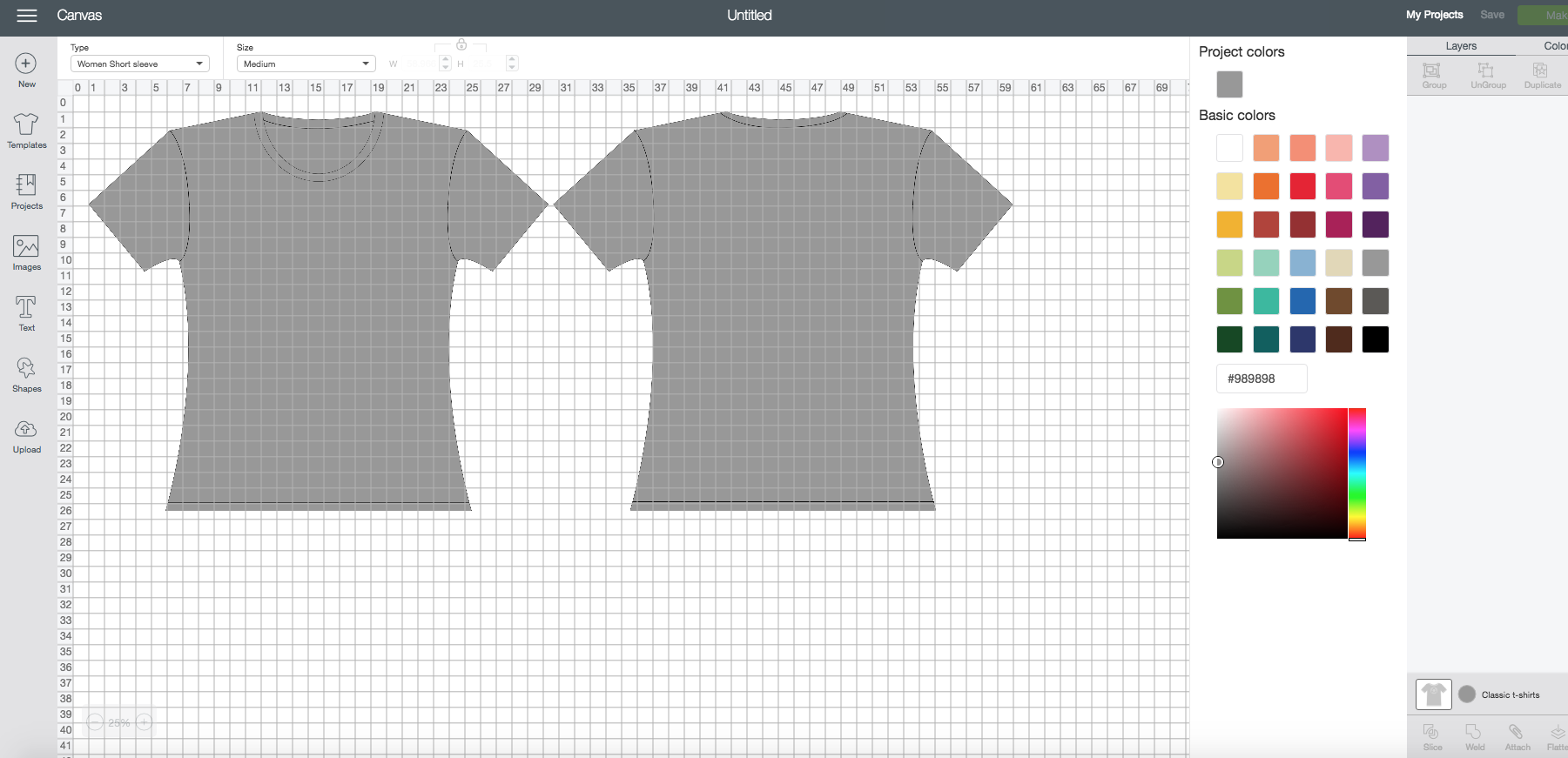 How to Make Graphic T-Shirts in Cricut Design Space - Create and Babble