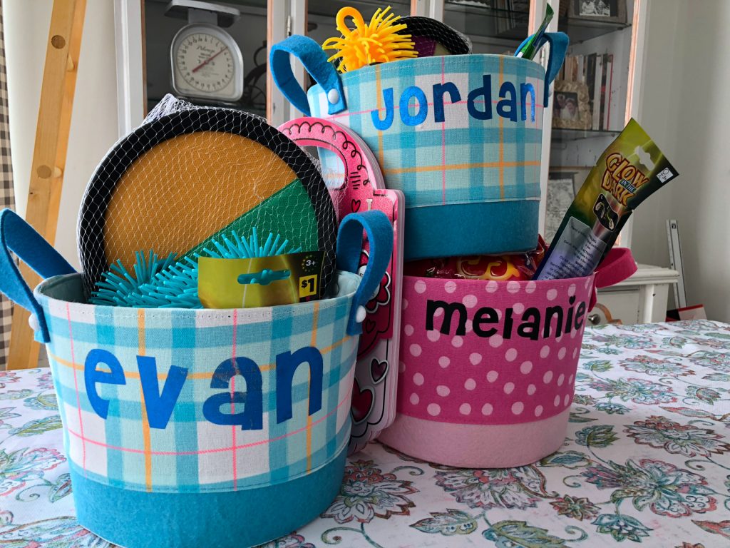 How to Personalize Easter Baskets