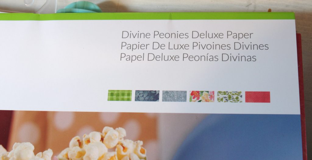 Divine Peonies Cricut Deluxe Paper 