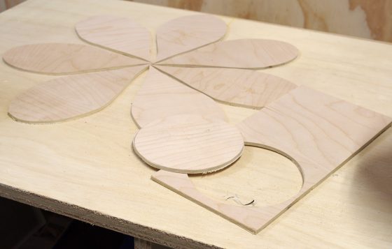 How To Make a Wooden Flower - Create and Babble