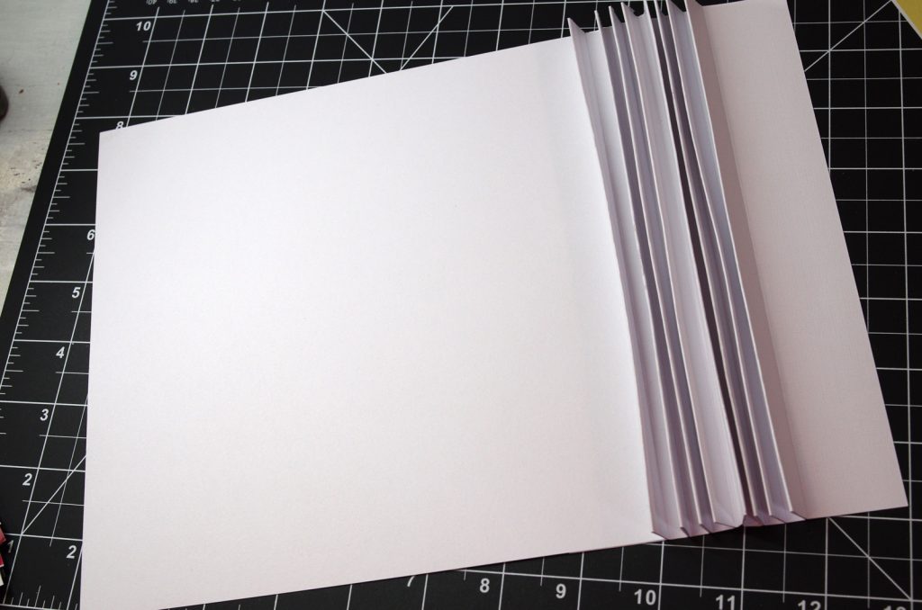 How to Make Accordion Bookbinding