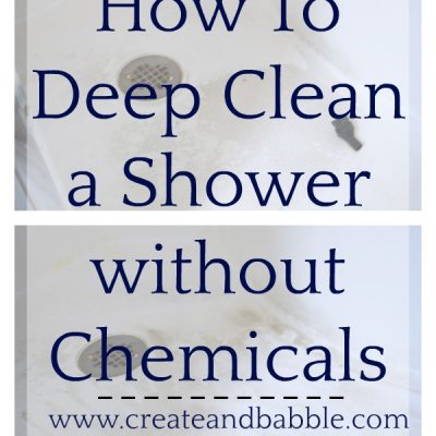 Shower Stall Cleaning Without Chemicals