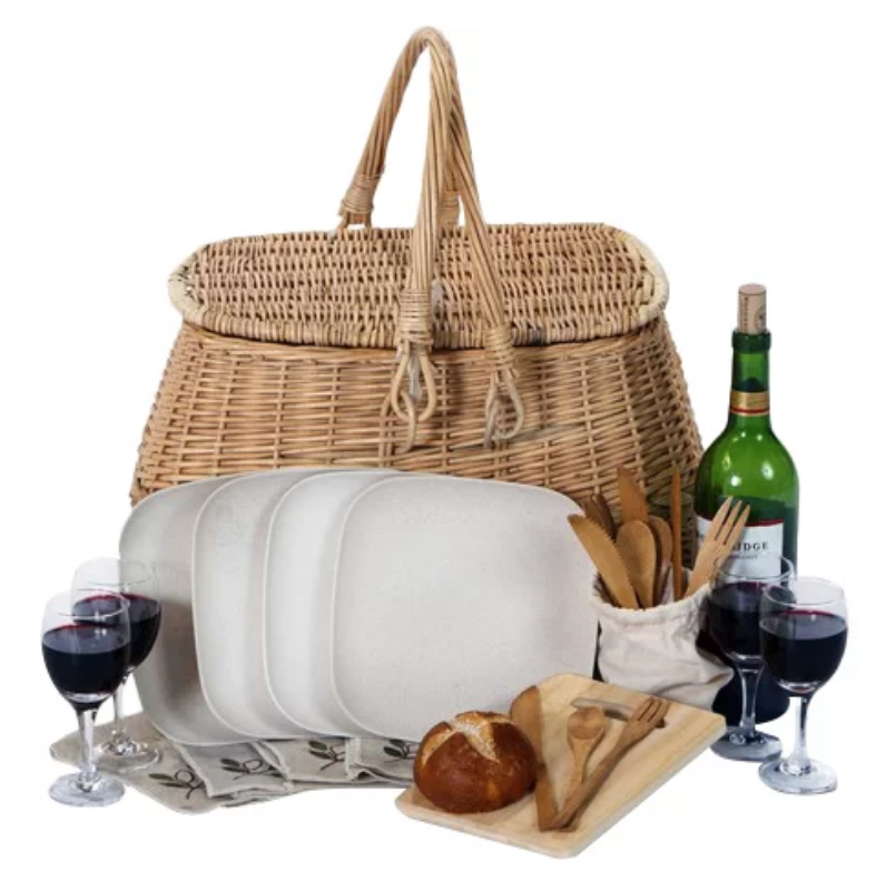 picnic basket from Wayfair.com