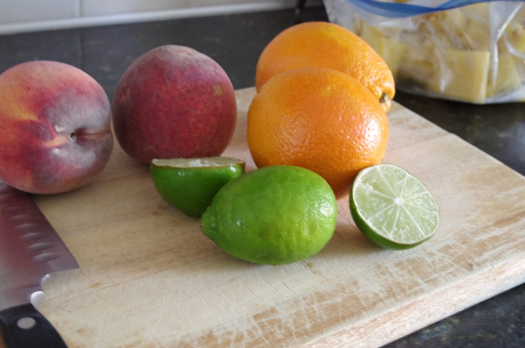 ingredients to make white sangria