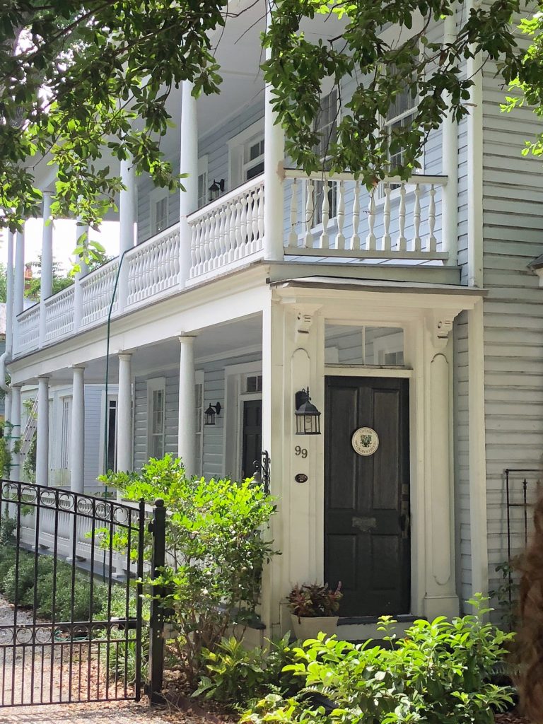 Charleston has the most beautiful porches on beautiful, tree-lined, cobblestone streets.