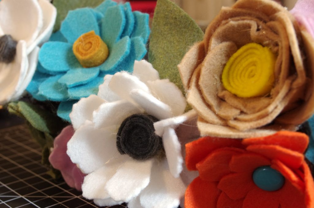 Felt Flowers