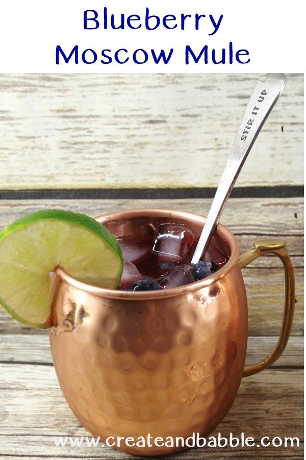 Blueberry Moscow Mules Recipe