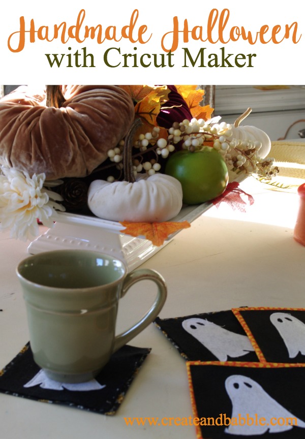 Use Cricut Maker to make Halloween Crafts