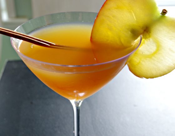 Apple Cinnamon Martini - Create and Babble