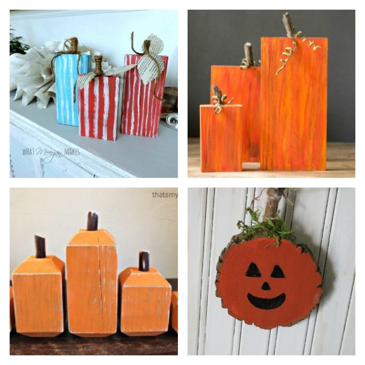 Make Your Own DIY Wood Pumpkins With These Fun Ideas!