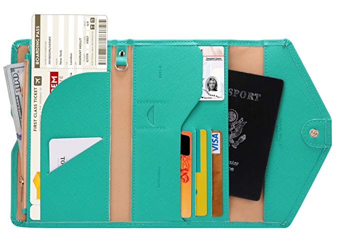 Travel Wallet With Passport Holder