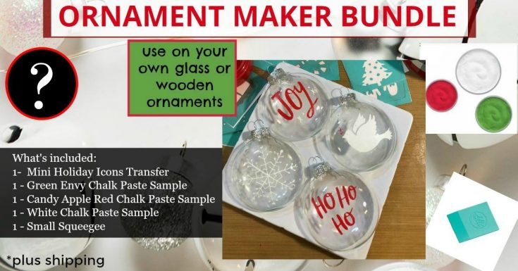 Ornament Exchange Handmade Ornament Link Party Create And Babble