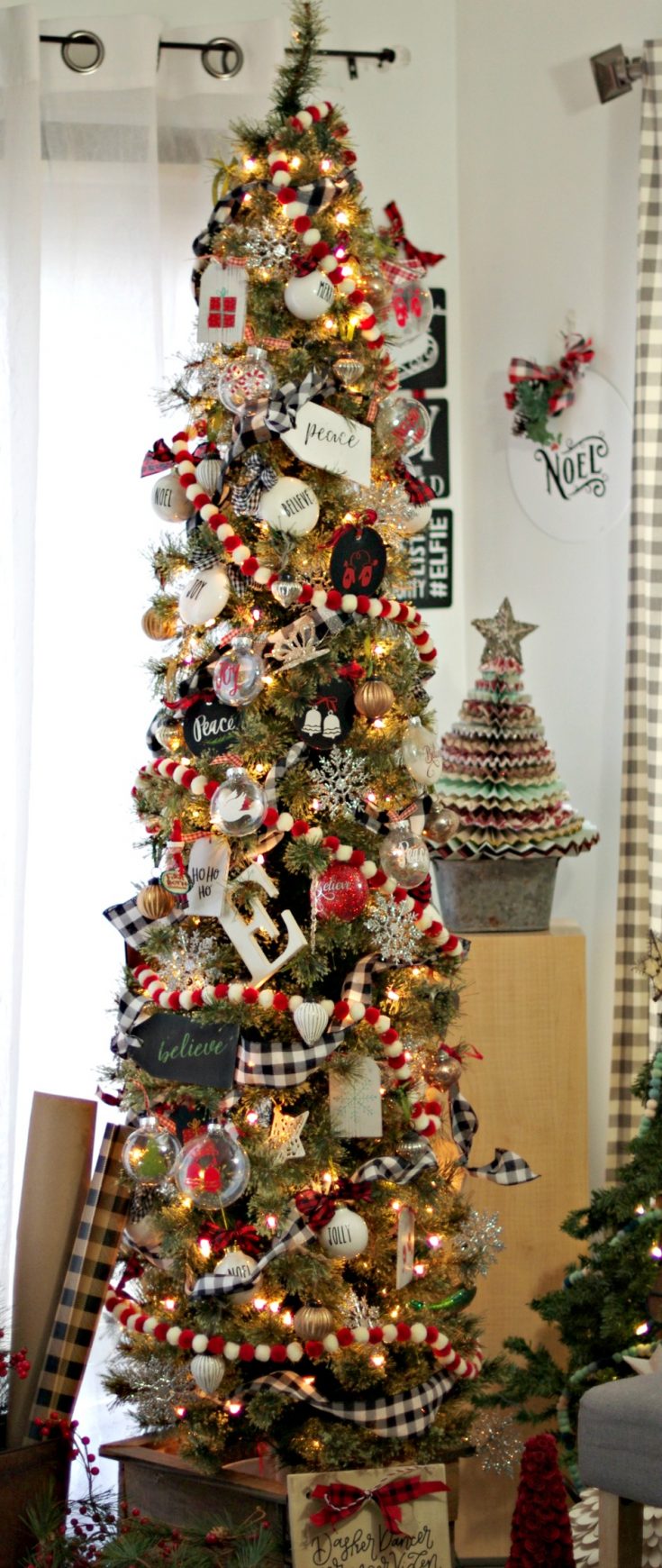 The Perfect Christmas Tree for a Small Space Create and Babble