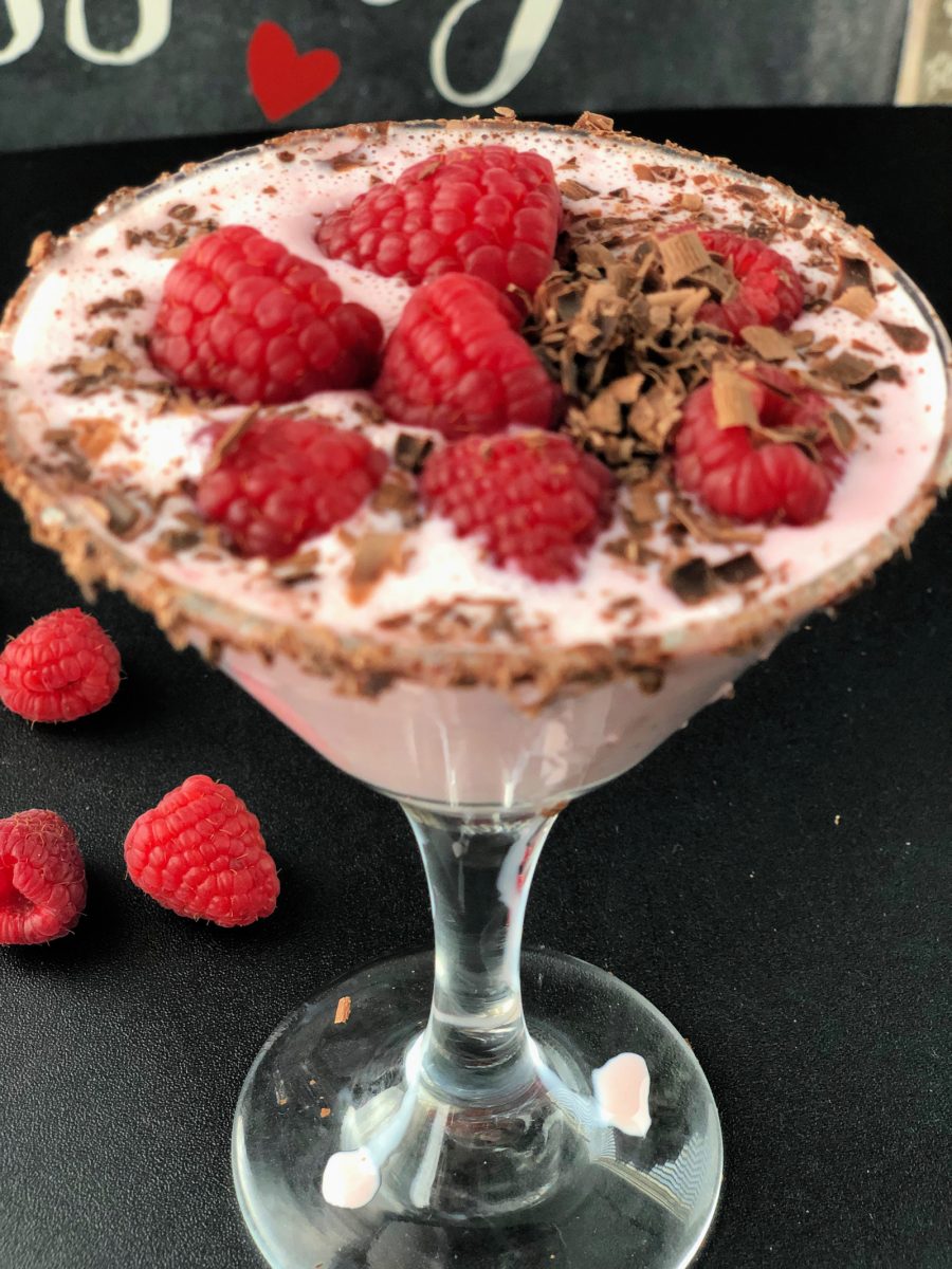 Raspberry Chocolate Martini