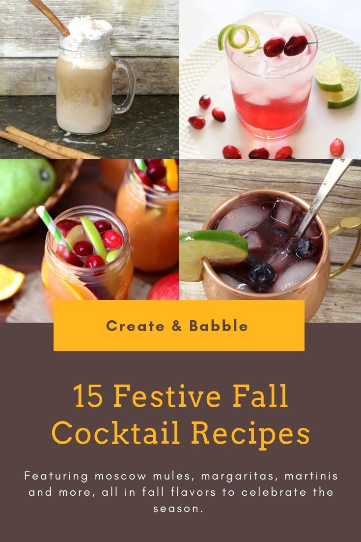 15 festive fall cocktails